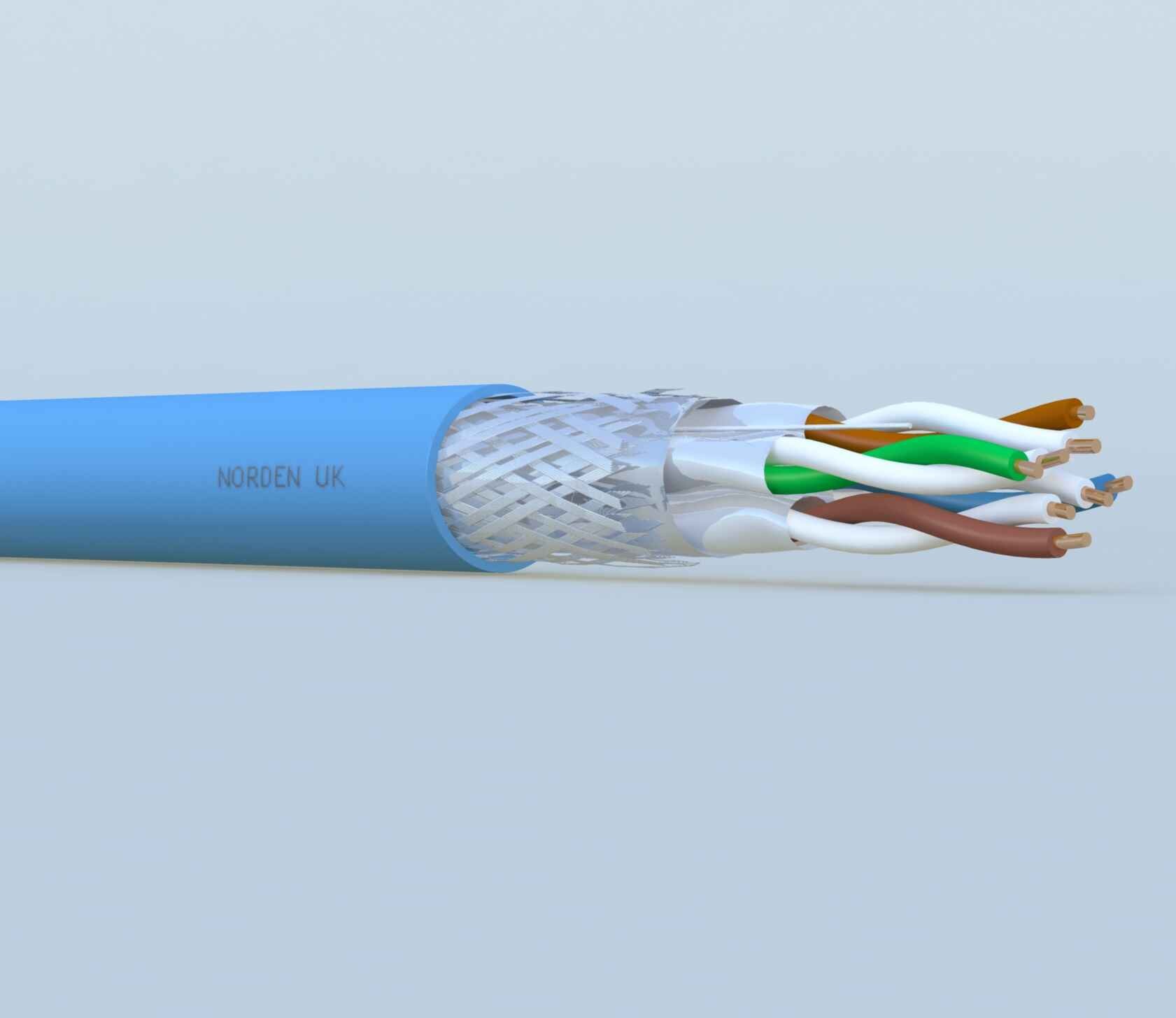 Category 6A S/FTP 4 Pair Cable